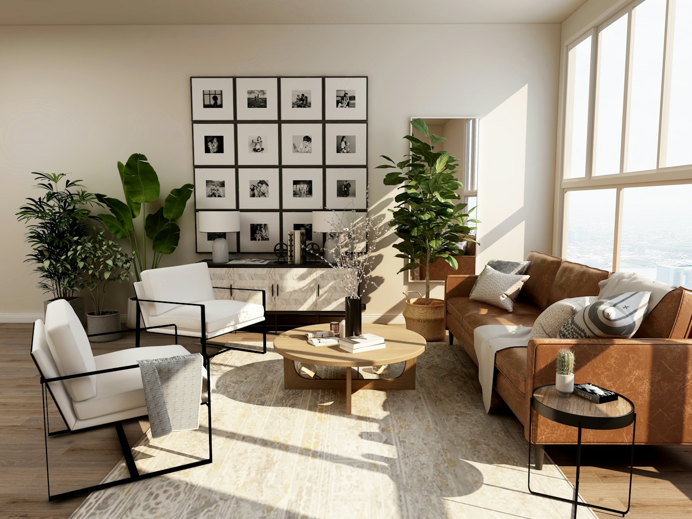 Remodelled living room